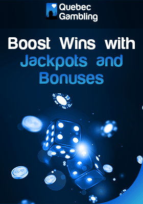 Cards and dice for jackpots and bonuses boost