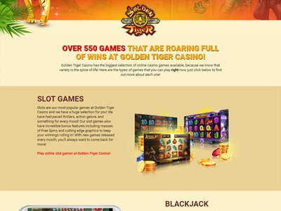 Golden Tiger Casino website