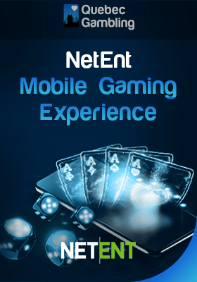 Mobile phone, cards and dice fore NetEnt mobile gaming experience