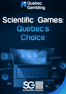 A laptop with some sound system images for scientific games Quebec choice