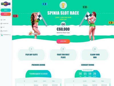 Spinia Casino website