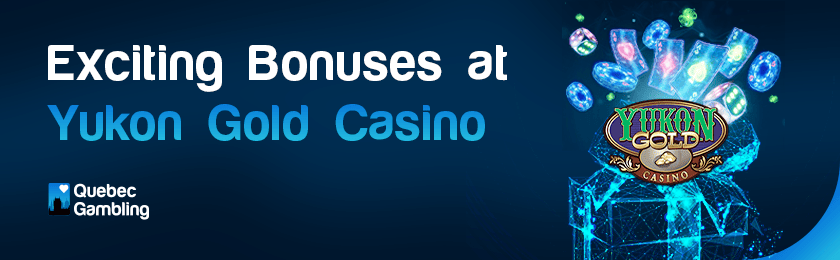 Different gaming and bonus items for exciting bonuses at Yukon Gold casino